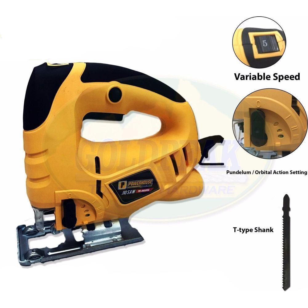 Powerhouse PH-BK6006 Variable Speed Jigsaw - Goldpeak Tools PH Powerhouse Powerhouse PH-BK6006 Variable Speed Jigsaw - Goldpeak Tools PH Powerhouse